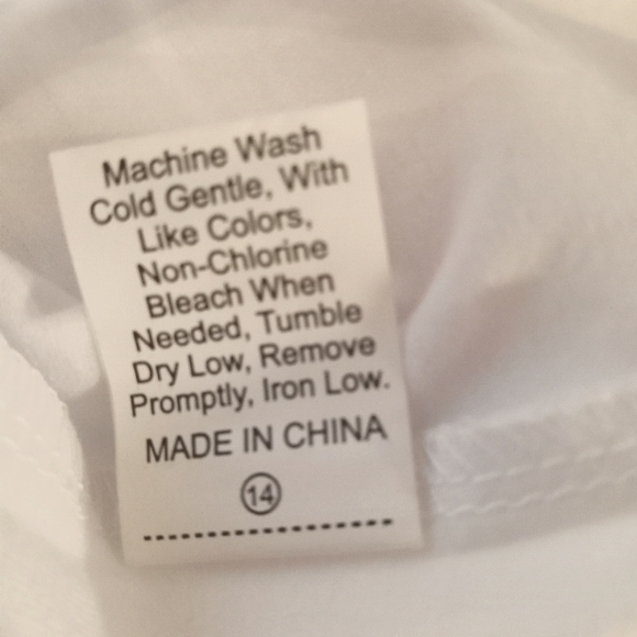 Heart T-Shirt Dolman sleeveless Top Watercolor like spatter NEW - Picture 7 of 8